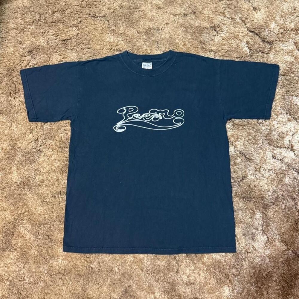 Vintage Permo Logo Gildan T-Shirt Black Medium